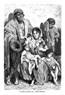 UNA FAMILIA DE MENDICANTES, EN JA�N