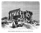 RUINAS DE MAHARAKKA, ANTIGUO TEMPLO DE LA NUBIA, EN LAS ORILLAS DEL NILO