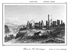 �TATS-UNIS.- RUINES DU FORT TICONDEROGA