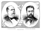 RETRATOS.- D. FRANCISCO LUIS DE RETES Y D: FRANCISCO P�REZ ECHEVARR�A