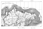 RUSSIE.- CARTE DE SIBERIE
