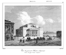 MOSCOU.- VUE DU GRAND TH��TRE IMP�RIAL