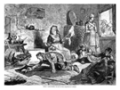 BELLAS ARTES.- TIPOS Y COSTUMBRES : EL SASTRE DE ALDEA