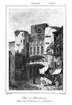 BARCELONA.- ANTIGUA PUERTA EN LA PLAZA NUEVA (PORTE DE BARCELONNE)
