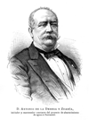 RETRATOS.- D. ANTONIO DE LA DEHESA Y ZUAS�A