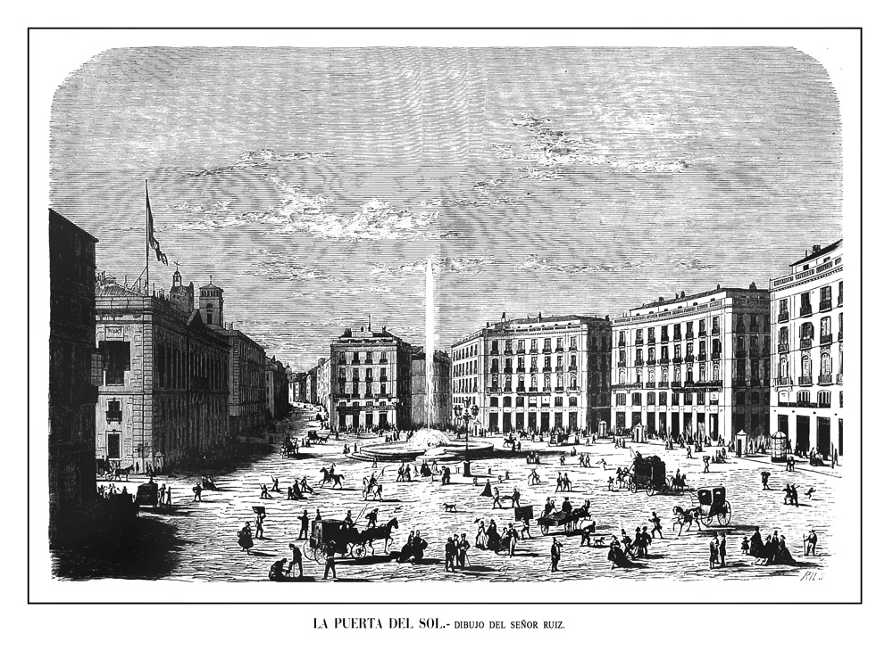 LA PUERTA DEL SOL.- MADRID