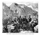 GUERRAS CARLISTAS.- ALTOS PIRINEOS : DESARME DE CARLISTAS FUGITIVOS