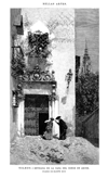 BELLAS ARTES.- TOLEDO : ENTRADA DE LA CASA DEL CONDE DE ARCOS