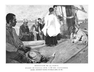 BELLAS ARTES.- BENDICI�N DE LA BARCA
