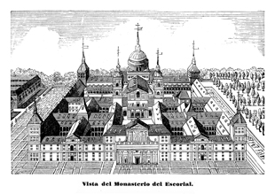 VISTA DEL MONASTERIO DEL ESCORIAL