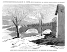 GUERRAS CARLISTAS.- PASO DEL PUENTE DE SOMORROSTRO POR LOS CAZADORES DE CIUDAD-RODRIGO
