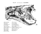 PLANO DE LA FORTALEZA DE LA ALHAMBRA