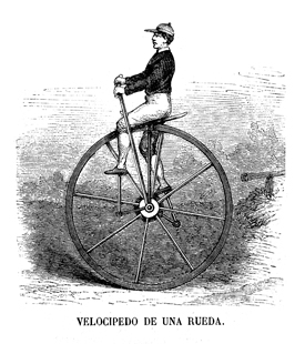 VELOC�PEDO DE UNA RUEDA