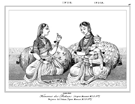 INDE.- FEMMES DU DEKAN (D'APR�S MANUCCI, MANUSCRIT S. B. RALE)