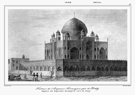 INDE.- TOMBEAU DE L'EMPEREUR HEEMAYOOU PR�S DE DELHY