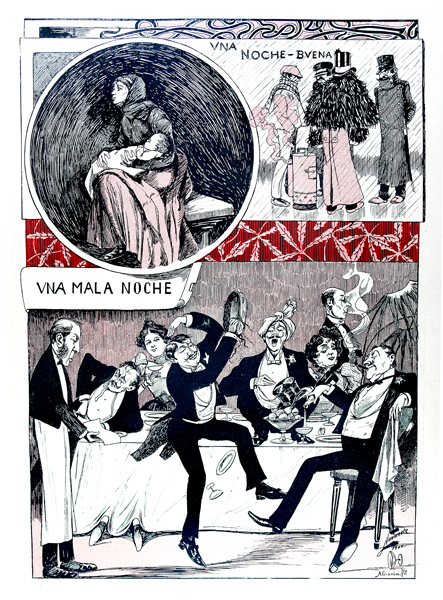 UNA NOCHE-BUENA, UNA MALA NOCHE