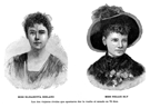 RETRATOS.- MIS ELISABETTA BISLAND Y MISS NELLIE BLY