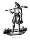 GUERRAS CARLISTAS.- UN CHAPELCHURI