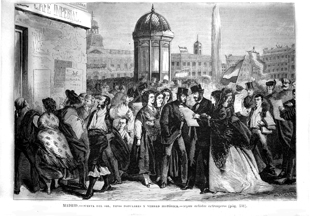 MADRID.- PUERTA DEL SOL, TIPOS POPULARES, Y VERDAD HIST�RICA