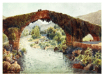 CANGAS DE ON�S.- EL PUENTE SOBRE EL R�O SELLA