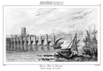 ANGLETERRE (PLANTAGENETS).- ANCIEN PONT DE LONDRES