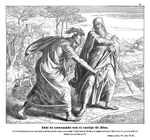 SAUL ES AMENAZADO CON EL CASTIGO DE DIOS