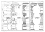 COLUMNAS DE DIFERENTES ESTILOS ARQUITECT�NICOS