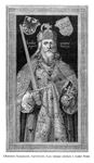 EL EMPERADOR CARLOMAGNO, REPRODUCCI�N DE UN RETRATO ATRIBUIDO A ALBERTO DURERO