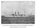 EL CRUCERO PROTEGIDO DE SEGUNDA CLASE NORTEAMERICANO MONTGOMERY