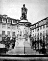 ESTATUA DE LU�S DE CAMOENS, EN LISBOA