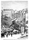 MADRID.- CARRERA DE SAN JER�NIMO.- CONDUCCI�N DEL CADAVER DEL GENERAL CONCHA A LA BAS�LICA DE ATOCHA