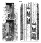 ALMADEN (CIUDAD REAL).- SUBIDA POR ESCALAS A MANO (SISTEMA ANTIGUO): SUBIDA Y BAJADA POR JAULAS GUIA