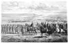 NAVARRA.- S. M. EL REY D. ALFONSO XII PASA REVISTA A TRES CUERPOS DEL EJ�RCITO DEL NORTE (50.000 HOM