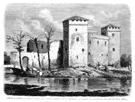 SOTOPALACIOS (BURGOS).- RESTOS DEL CASTILLO DONDE (SEG�N TRADICI�N) SE CELEBR� EL CASAMIENTO DEL CID