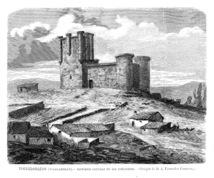 TORRELOBAT�N (VALLADOLID).- HIST�RICO CASTILLO DE LOS COMUNEROS