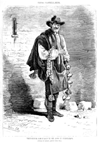 RETRATOS.- TIPOS CASTELLANOS.- VENDEDOR AMBULANTE DE AJOS Y CEBOLLAS