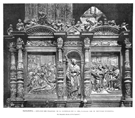 ZARAGOZA.- DETALLE DEL TRASCORO DE LA CATEDRAL DE LA SEO, LABRADO POR EL ESCULTOR TULEDILLA