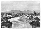 LOGRO�O.- VISTA GENERAL DE LA CIUDAD RESIDENCIA DEL GENERAL ESPARTERO DESDE 1848