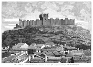 PE�AFIEL (VALLADOLID).- CASTILLO DE ESTA POBLACI�N EDIFICADO EN MXIV