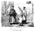 CHINA.- SE�ORA, NI�O Y CRIADA DE ESTE PA�S