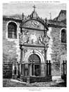 ALBA DE TORMES.- PORTADA DEL CONVENTO DE CARMELITAS DESCALZAS