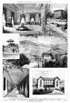 ZALD�VAR (VIZCAYA).- ESTABLECIMIENTOS BALNEARIOS