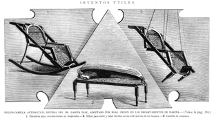INVENTOS.- SILL�N CAMILLA AUTOM�TICO DEL DR. GARC�A D�AZ