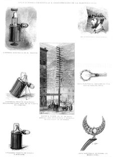 INVENTOS.- APLICACIONES CIENT�FICAS E INDUSTRIALES DE LA ELECTRICIDAD