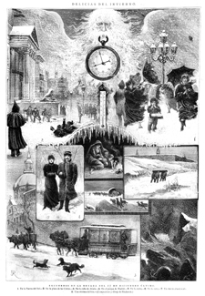 DELICIAS DEL INVIERNO.- RECUERDOS DE LA NEVADA DEL 27 DE DICIEMBRE