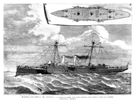MARINA ESPA�OLA DE GUERRA.- CRUCERO DE PRIMERA CLASE 