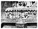 LE�N.- T�MPANO (FRAGMENTO) DE LA PUERTA CENTRAL, EN LA FACHADA PRINCIPAL DE LA CATEDRAL