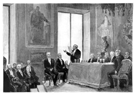 MADRID.- RECEPCI�N DEL EXCMO. SR. D. ANTONIO C�NOVAS DEL CASTILLO EN LA REAL ACADEMIA DE BELLAS ARTE