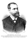 RETRATOS.- DON MIGUEL DE VILLA