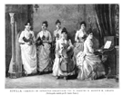 SEVILLA.- SEXTETO DE SE�ORITAS ORGANIZADO POR EL MAESTRO D. AGUST�N M. LERATE